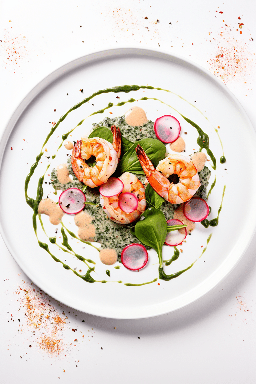 Keto Shrimp and Spinach Cream Sauce