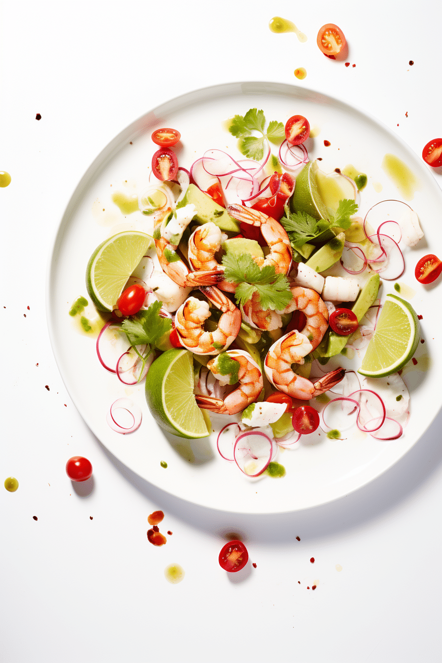Keto Shrimp Ceviche