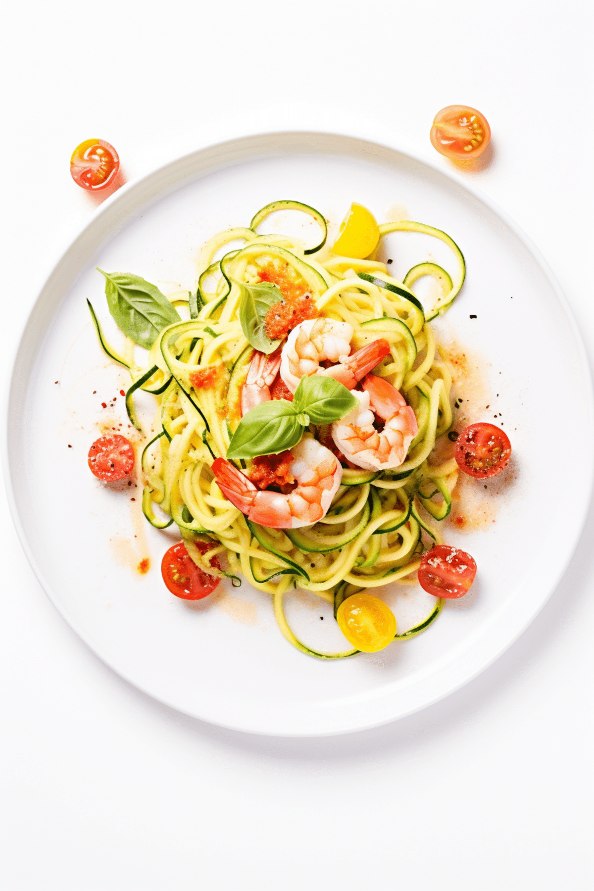 Keto Shrimp Primavera with Zucchini Noodles_001
