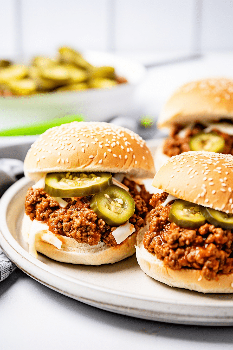 Preparing Keto Sloppy Joes