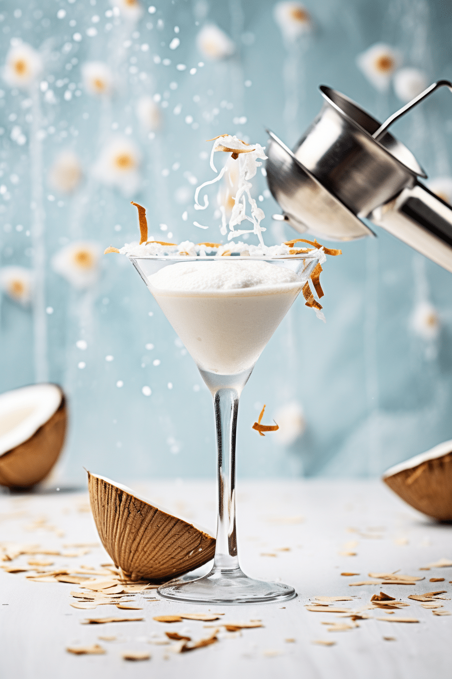 Keto Snowball Martini