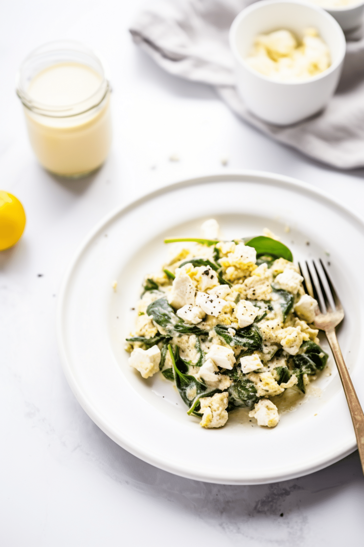 Keto Spinach and Feta Breakfast Scramble_001