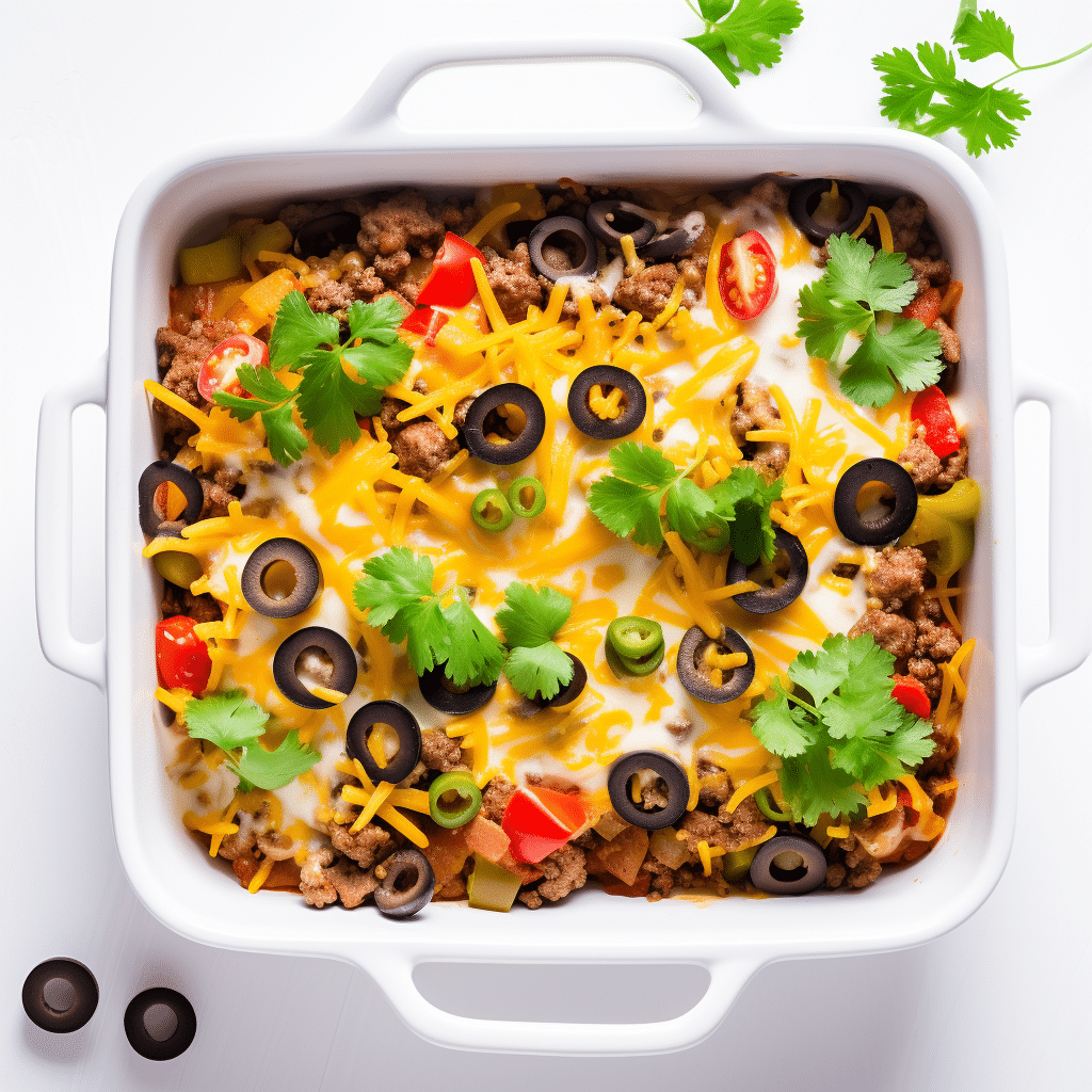 Keto Taco Casserole Ready