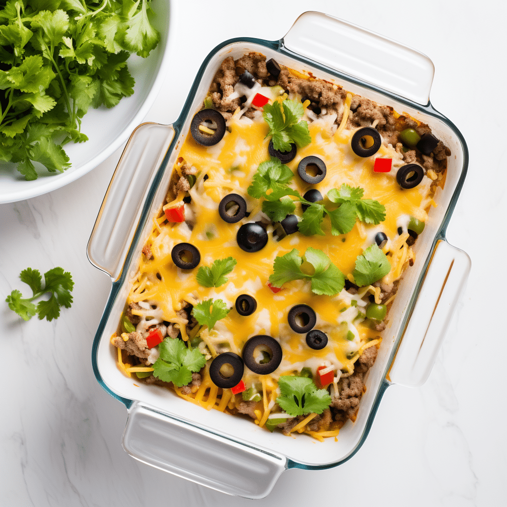 Keto Taco Casserole Recipe