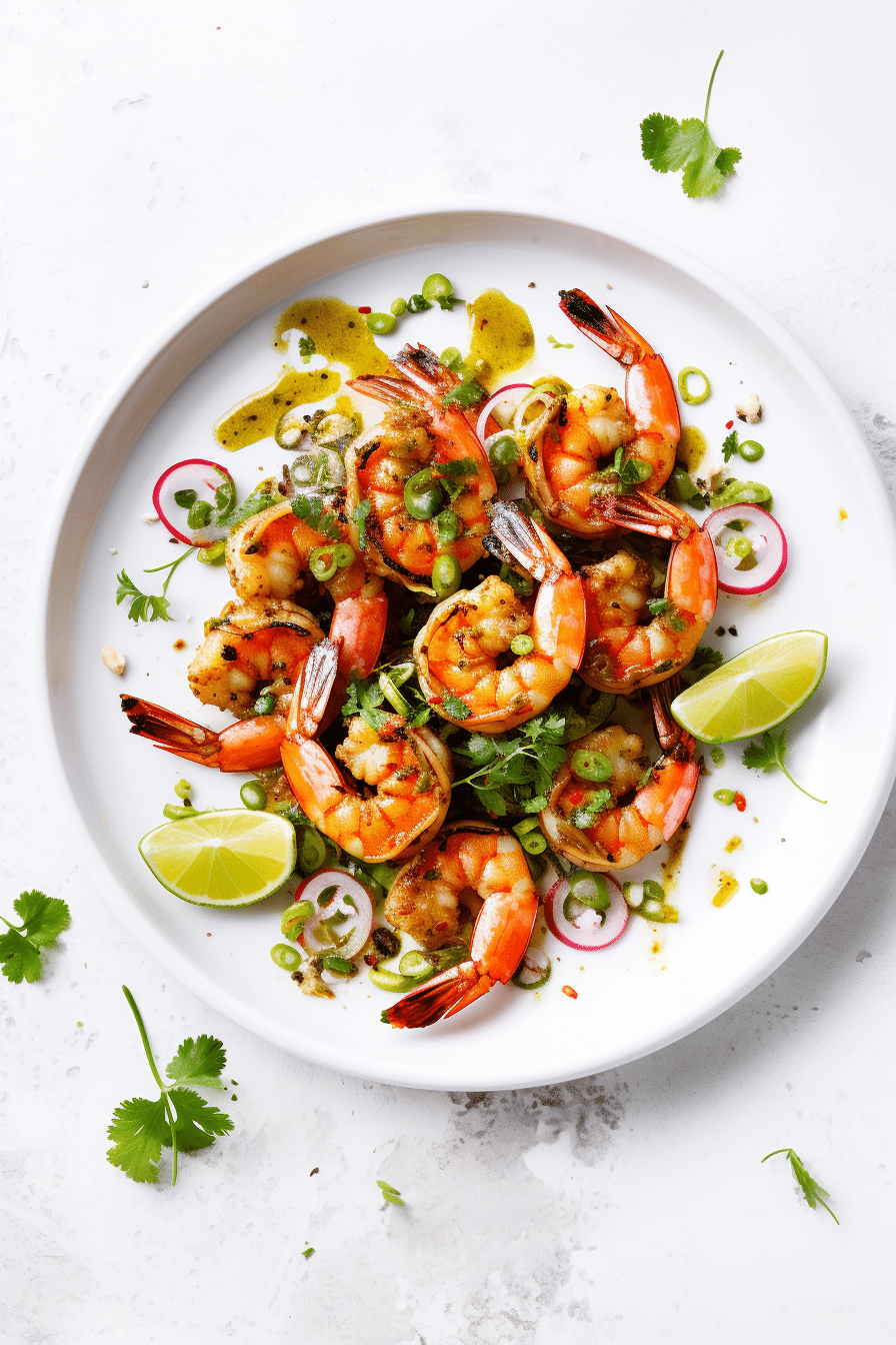 Keto Tequila Lime Shrimp