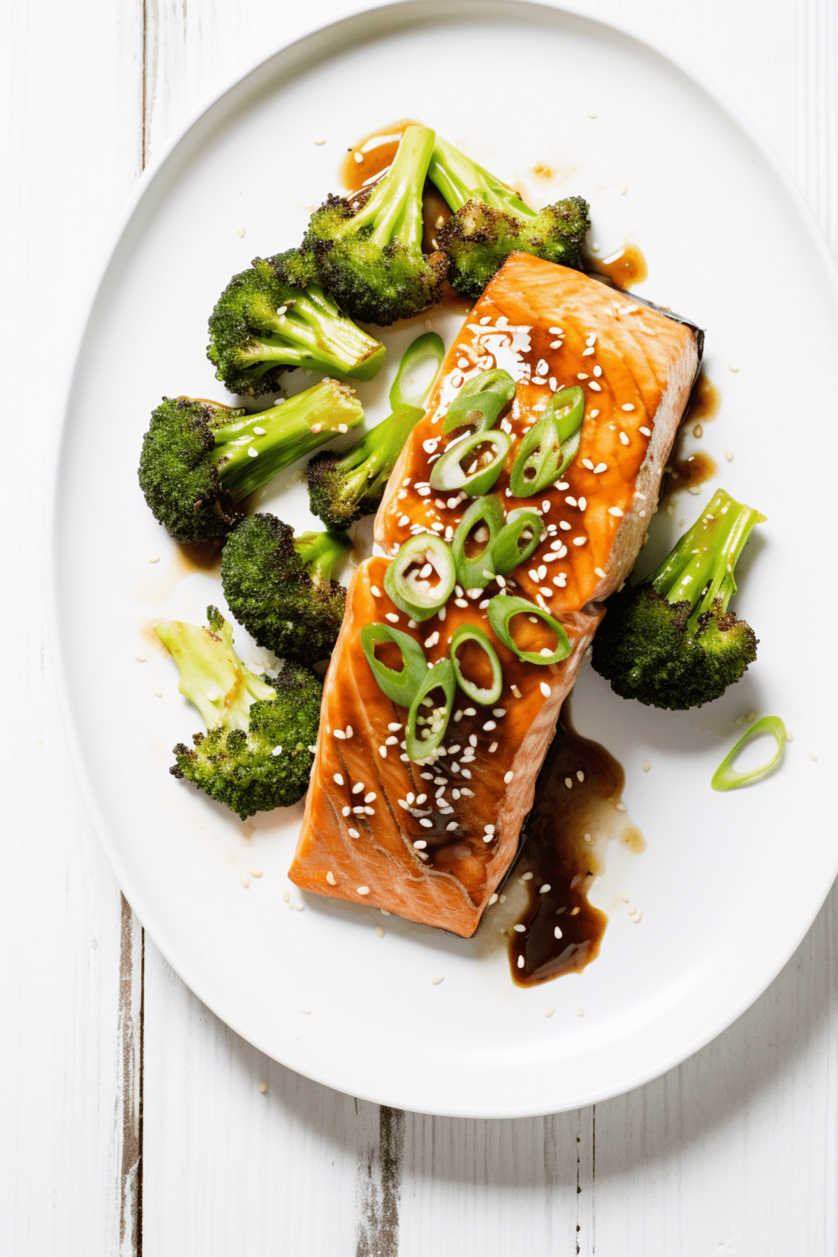 Keto Teriyaki Salmon with Broccoli_001