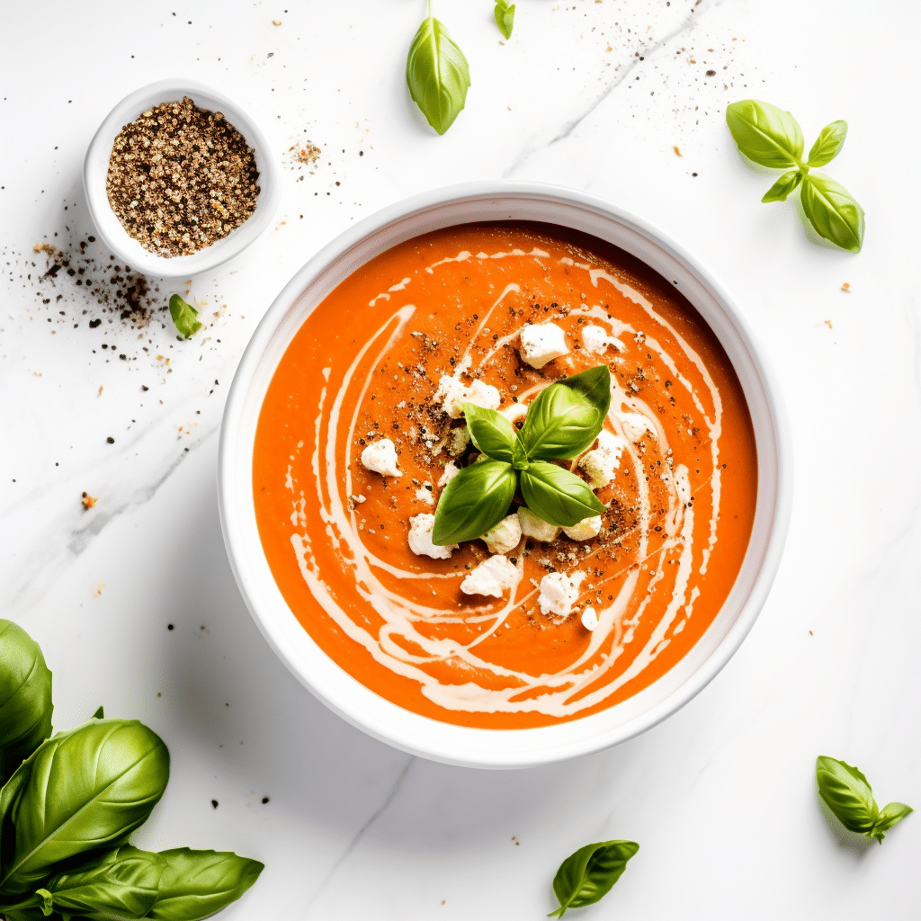 Keto Tomato Soup Cooking