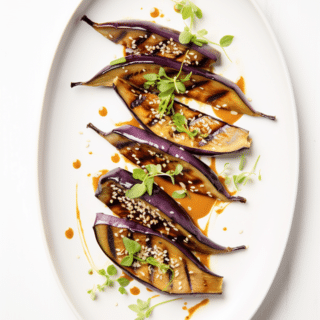 Keto Vegan Miso Glazed Eggplant_001