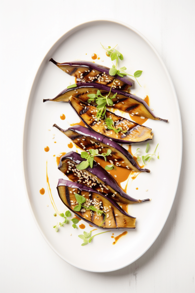 Keto Vegan Miso Glazed Eggplant_001