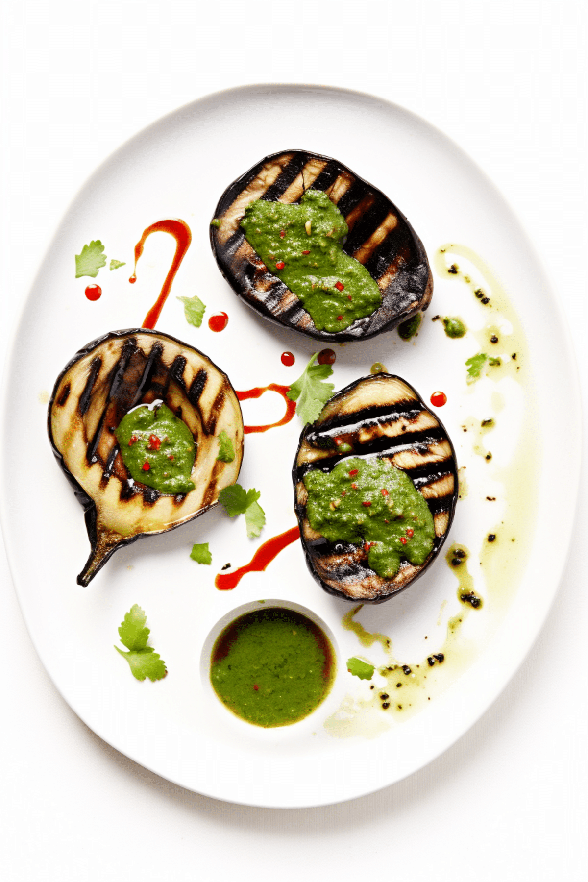 Keto Vegan Portobello Steak with Avocado Chimichurri_001