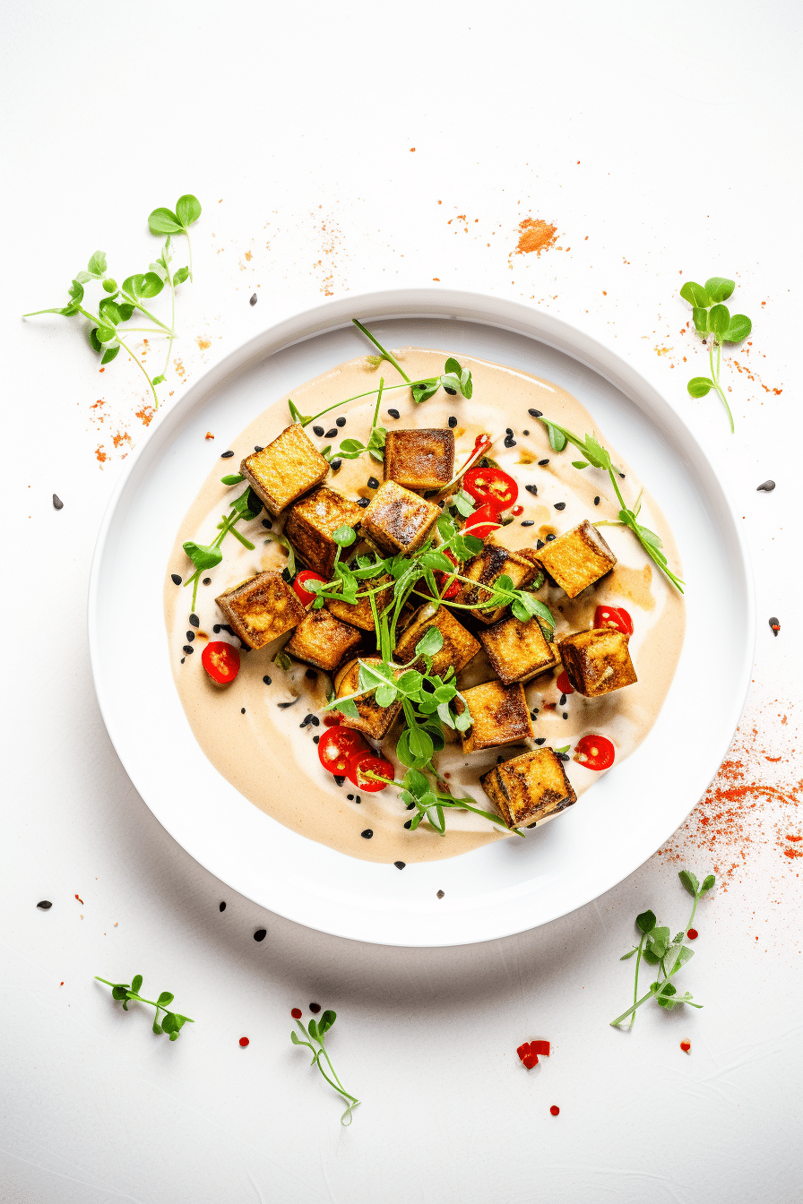 Cooking Keto Vegan Tofu Tikka Masala