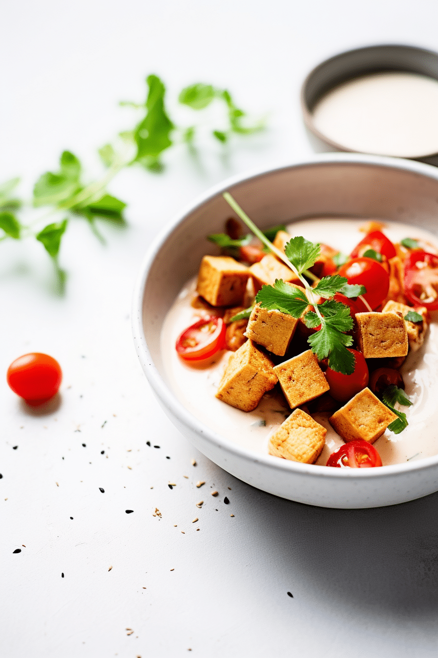 Keto Vegan Tofu Tikka Masala
