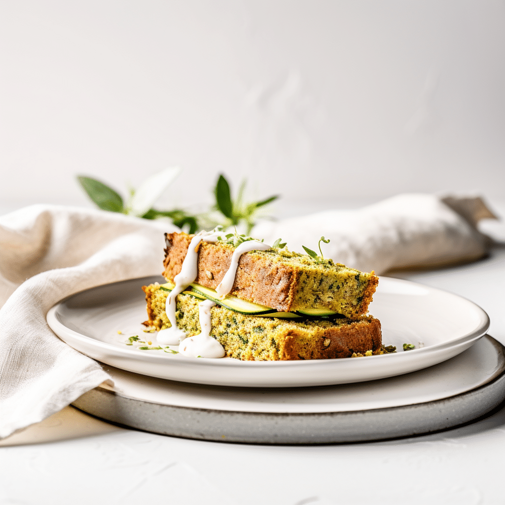 Keto Zucchini Bread in Pan