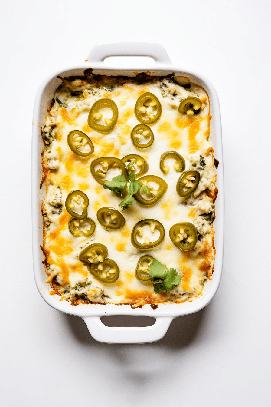 Low-Carb Artichoke and Jalapeño Dip