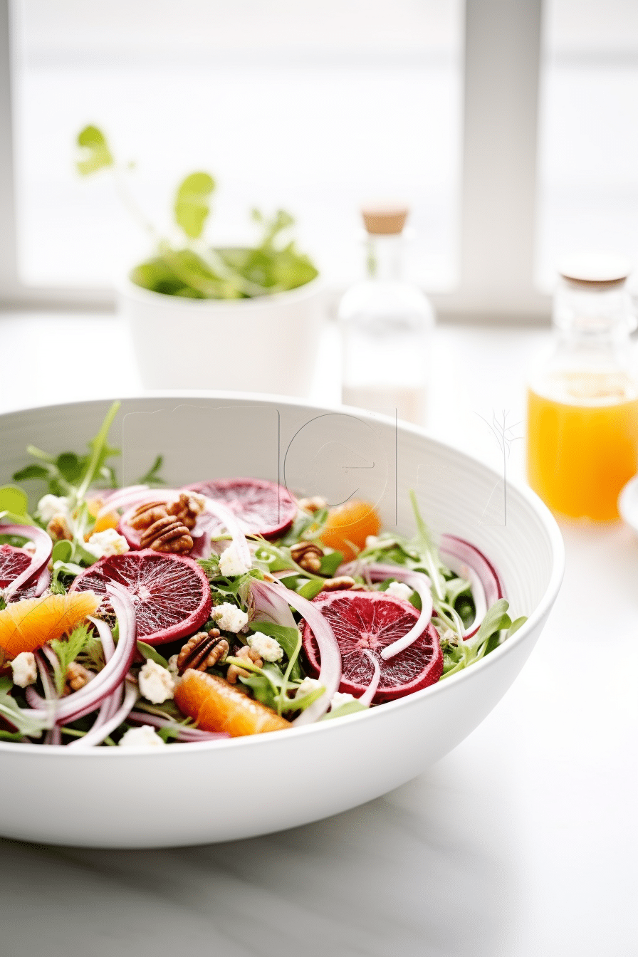 Blood Orange Slices and Fennel