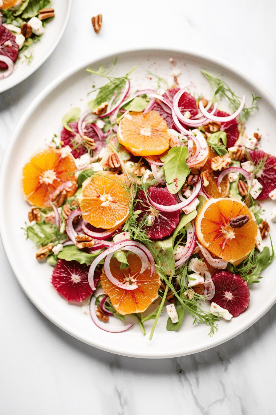 Low-Carb Blood Orange and Fennel Salad