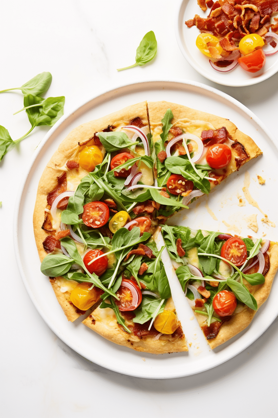 Low-Carb Breakfast Pizza Cooking