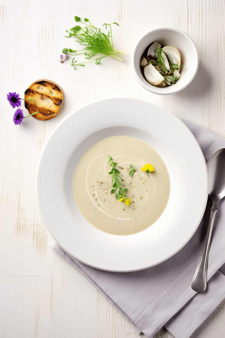 Ingredients for Low-Carb Cauliflower and Truffle Oil Soup