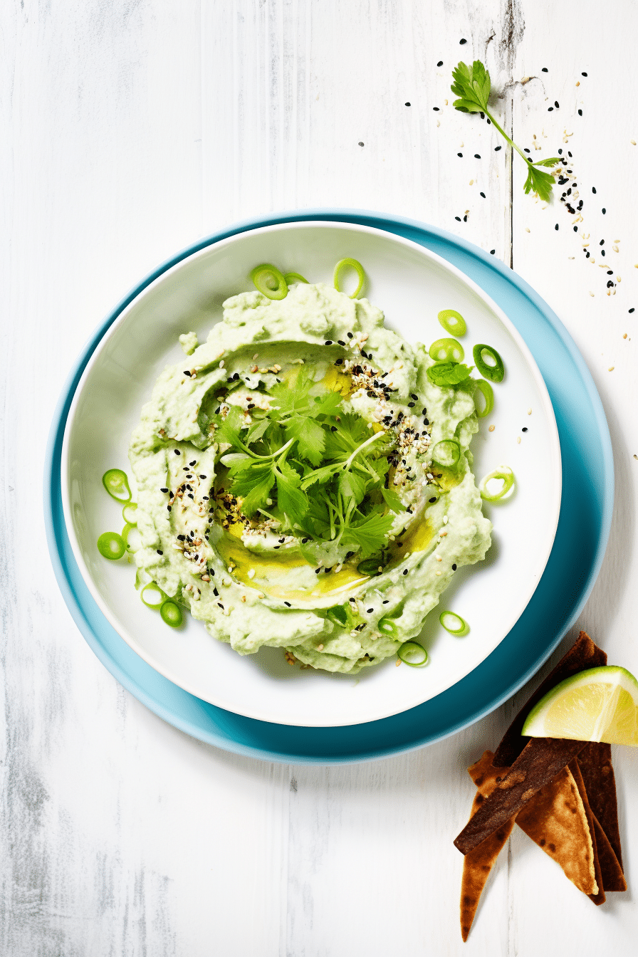 Preparing Low-Carb Charred Scallion Avocado Dip