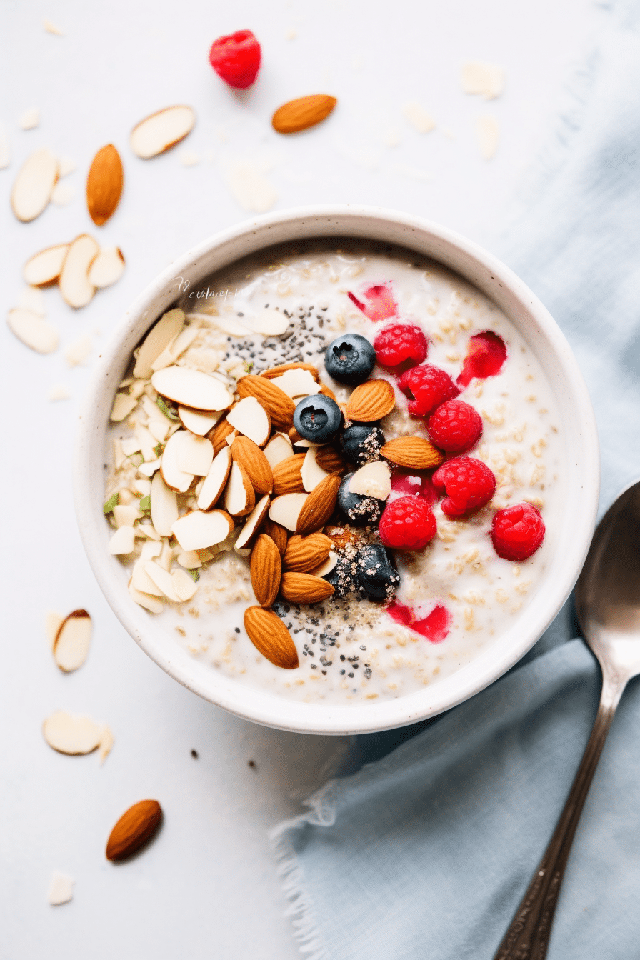 Cooking Low-Carb Coconut Almond Porridge