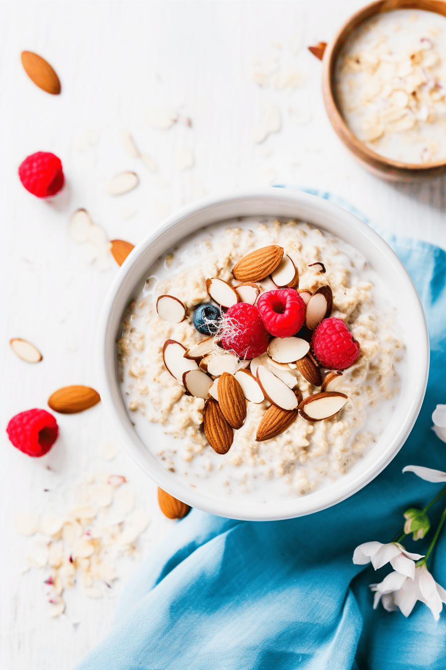 Ingredients for Low-Carb Coconut Almond Porridge