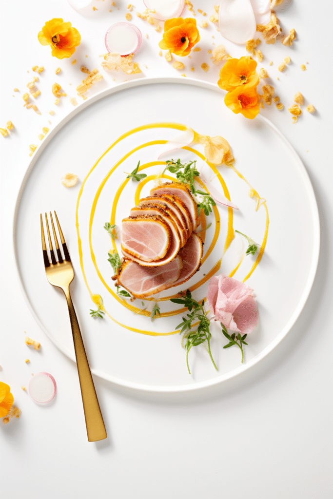 Low-Carb Ginger-Peach Glazed Ham_001