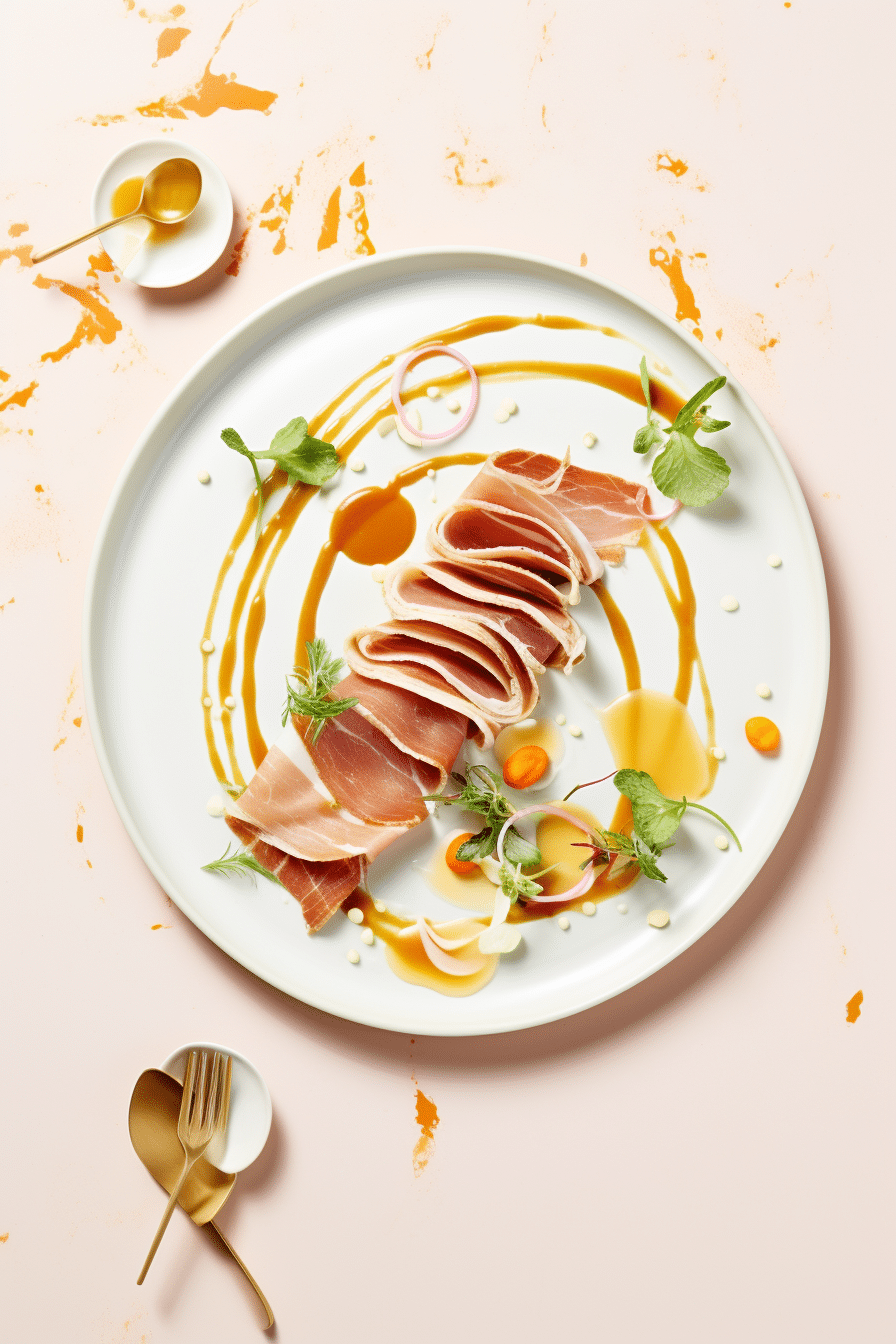 Low-Carb Ginger-Peach Glazed Ham