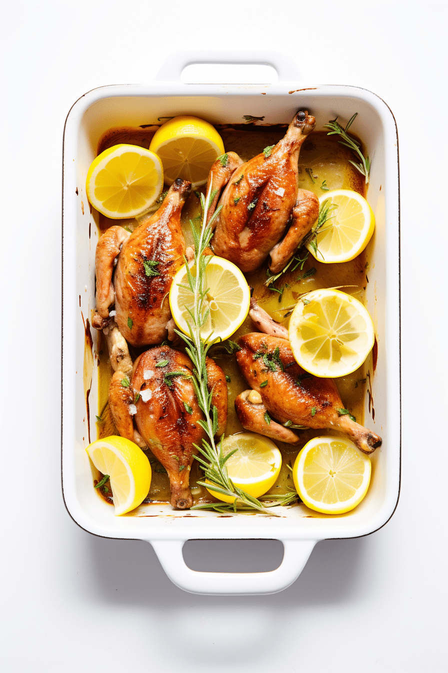 Low-Carb Lemon Thyme Roasted Quail