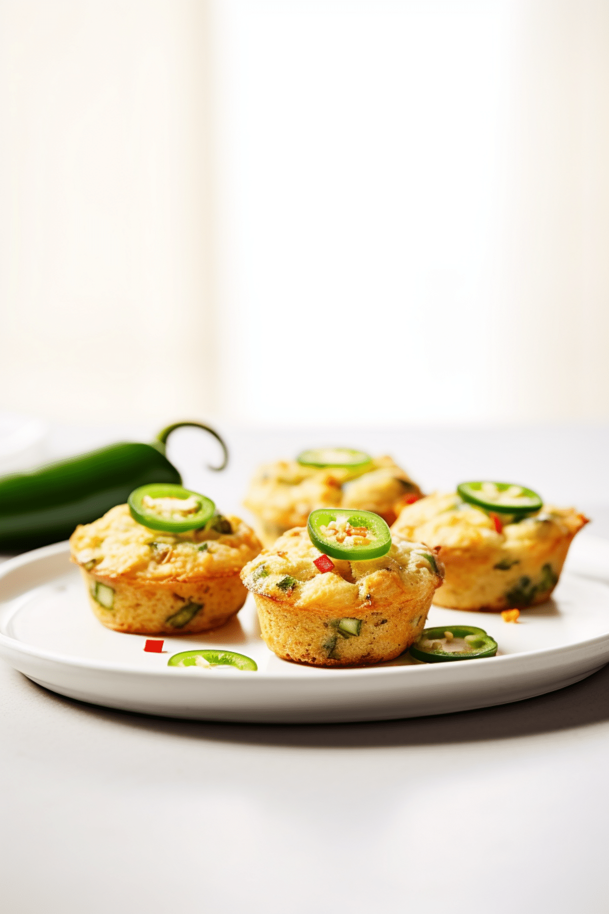 Low-Carb Savory Cheddar Jalapeño Muffins_001