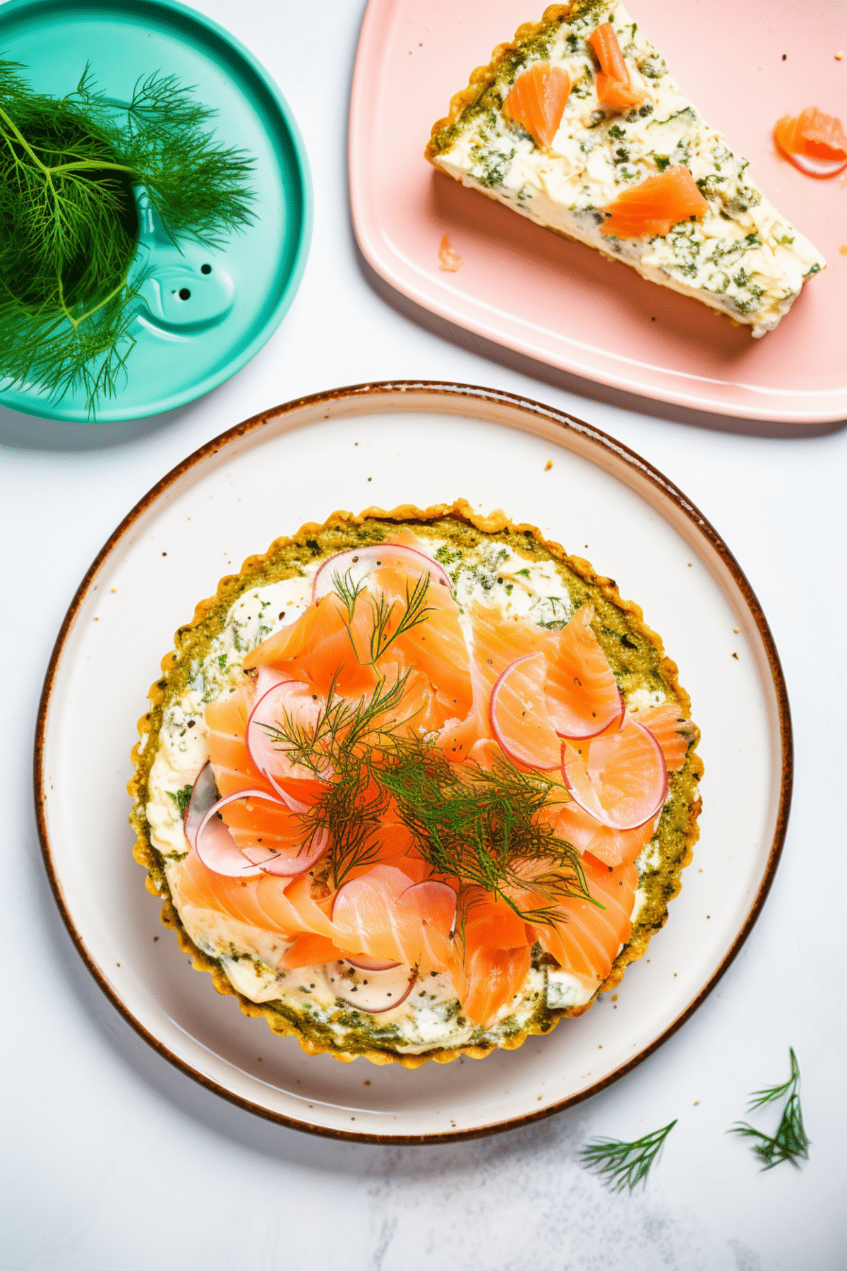 Low-Carb Smoked Salmon and Dill Cheesecake_001
