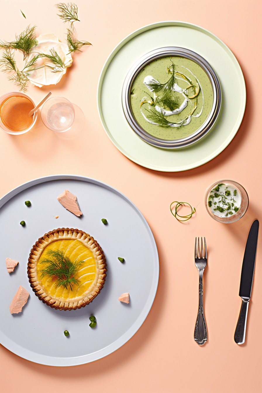 Low-Carb Smoked Salmon and Dill Cheesecake Sliced