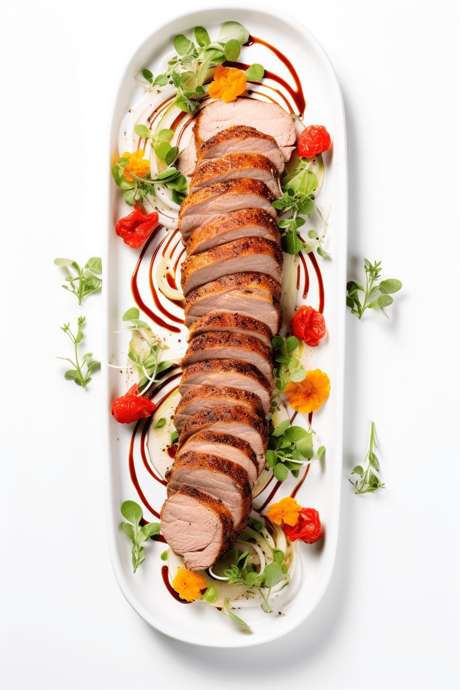 Cocoa Rubbed Pork Tenderloin in the Oven