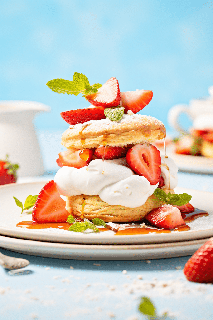 Low-Carb Strawberry Shortcake