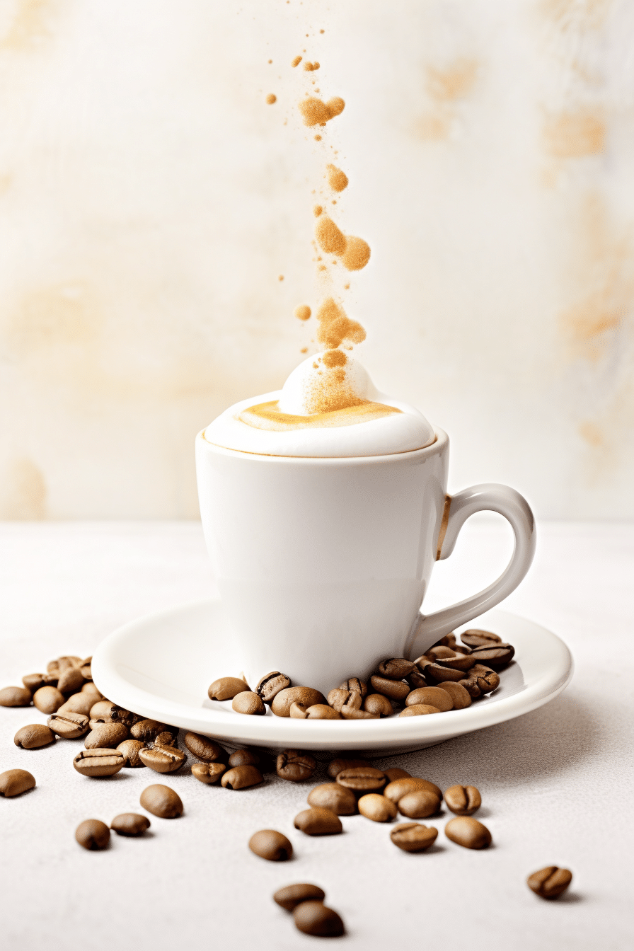 Low-Carb Toasted Almond Coffee Preparation