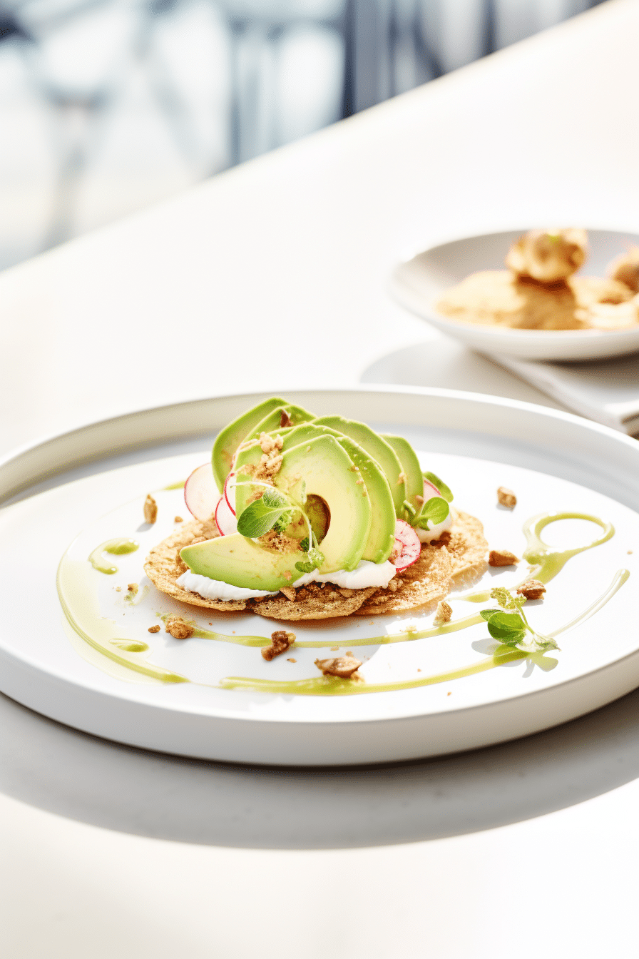 Parmesan Crisps with Avocado and Smoked Salmon