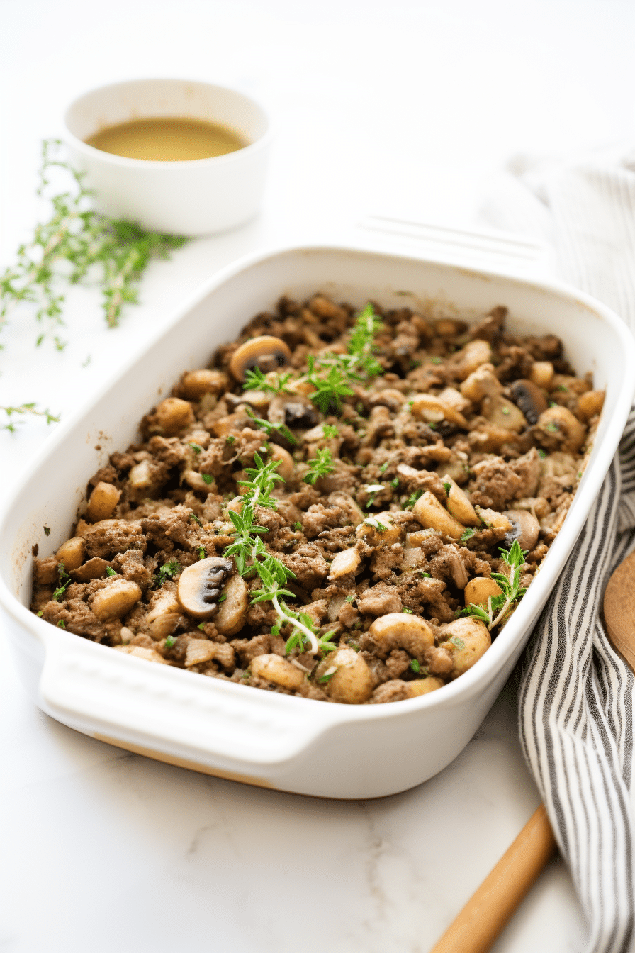 Keto Stuffing Ready to Serve