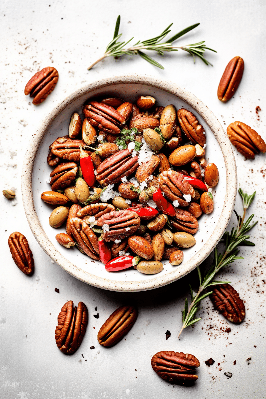 Rosemary and Thyme Roasted Nuts