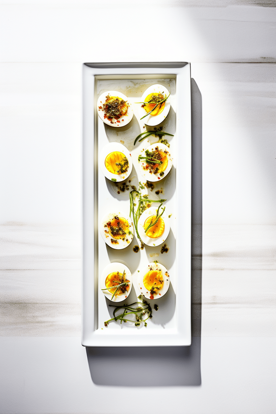 Spicy Keto Deviled Eggs