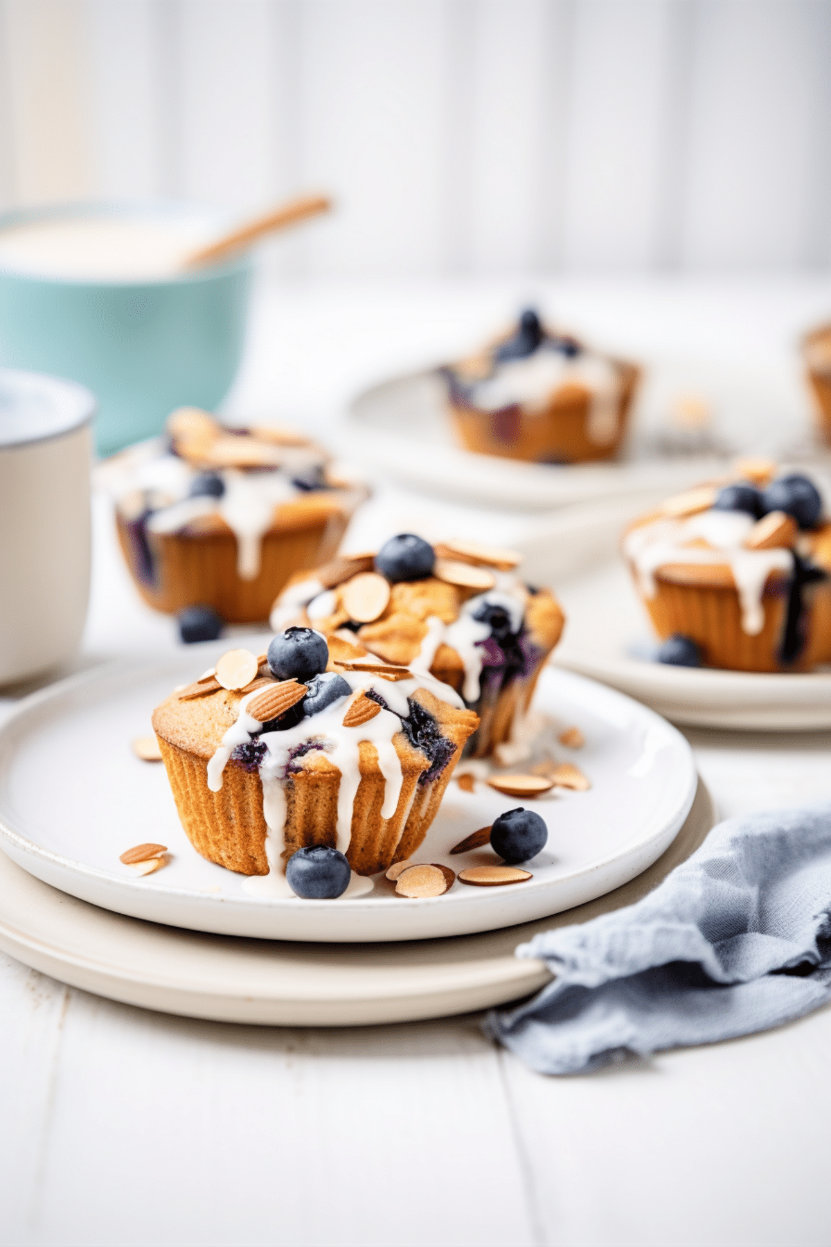 Keto Almond Flour Blueberry Muffins_001