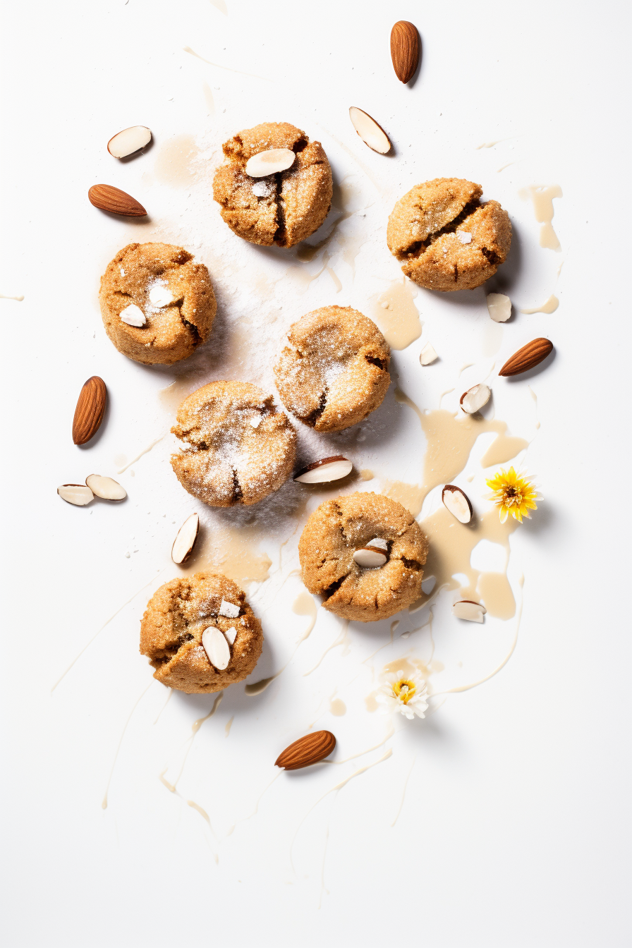 Keto Amaretti Biscuits Ready to Serve