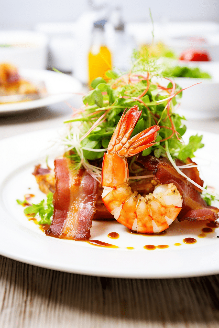 Keto Bacon-Wrapped Shrimp