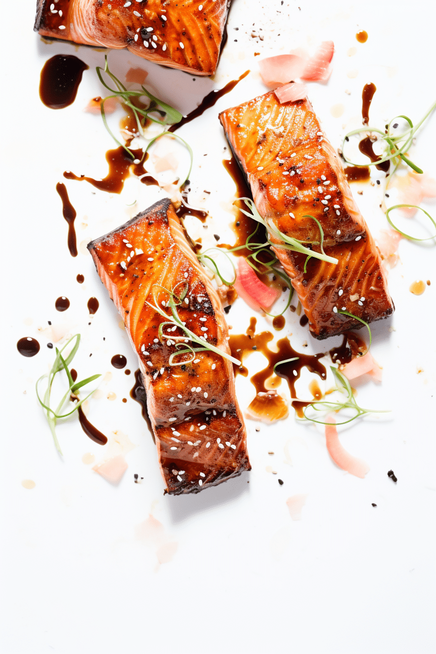 Keto Balsamic Glazed Salmon