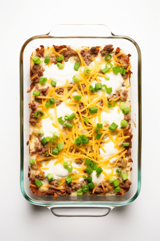 Keto Beef and Bacon Cheeseburger Casserole_001