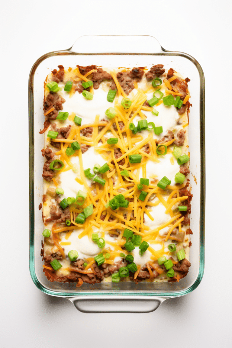 Keto Beef and Bacon Cheeseburger Casserole_001
