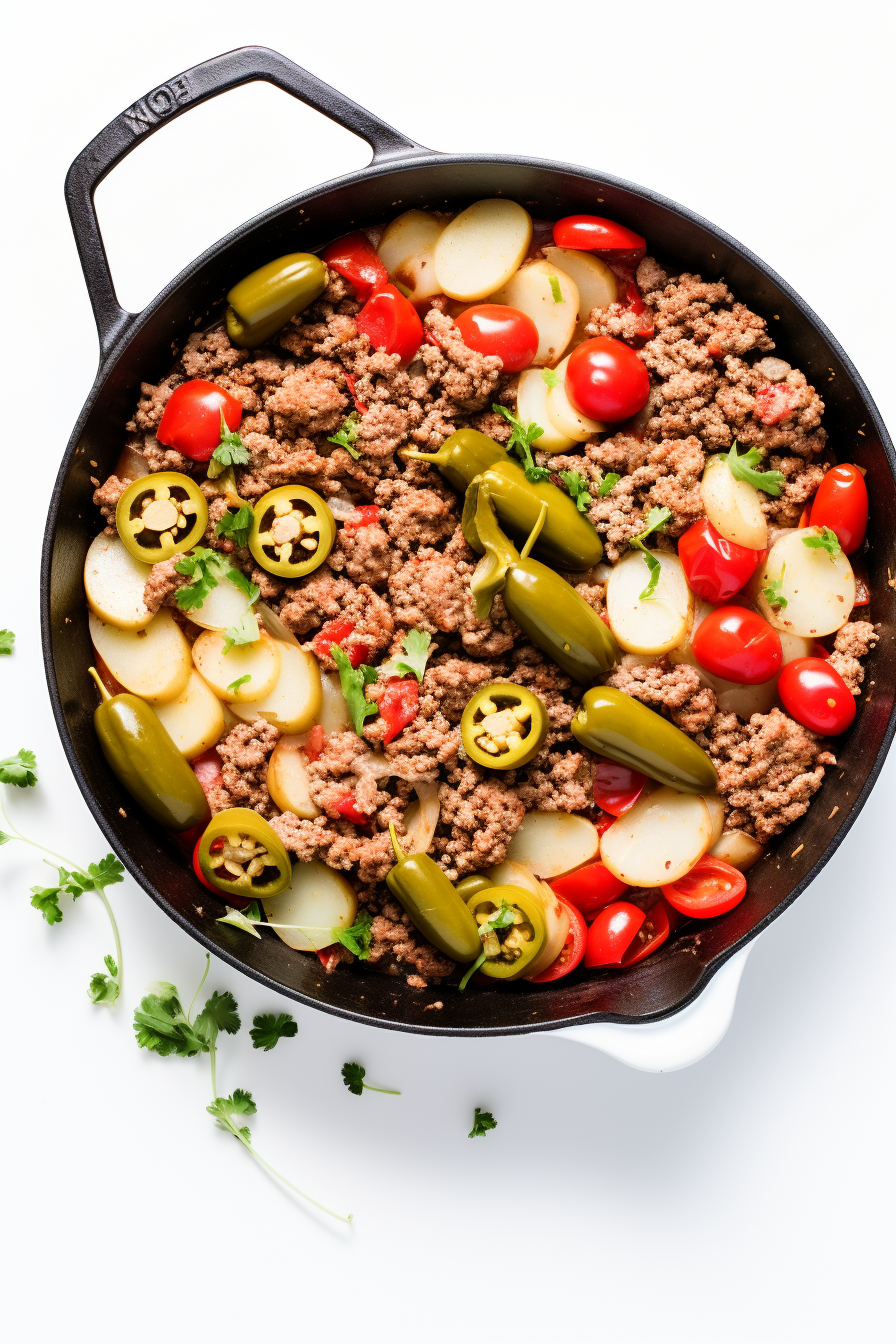 Cooking Keto Beef Picadillo