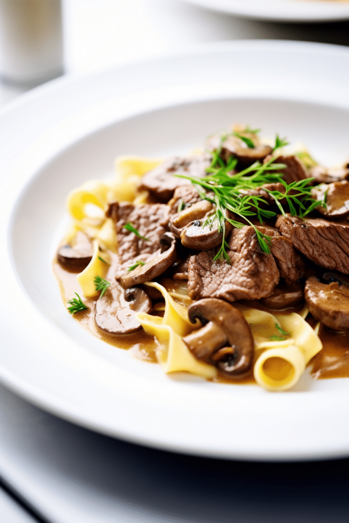 Keto Beef Stroganoff with Cauliflower Noodles_001