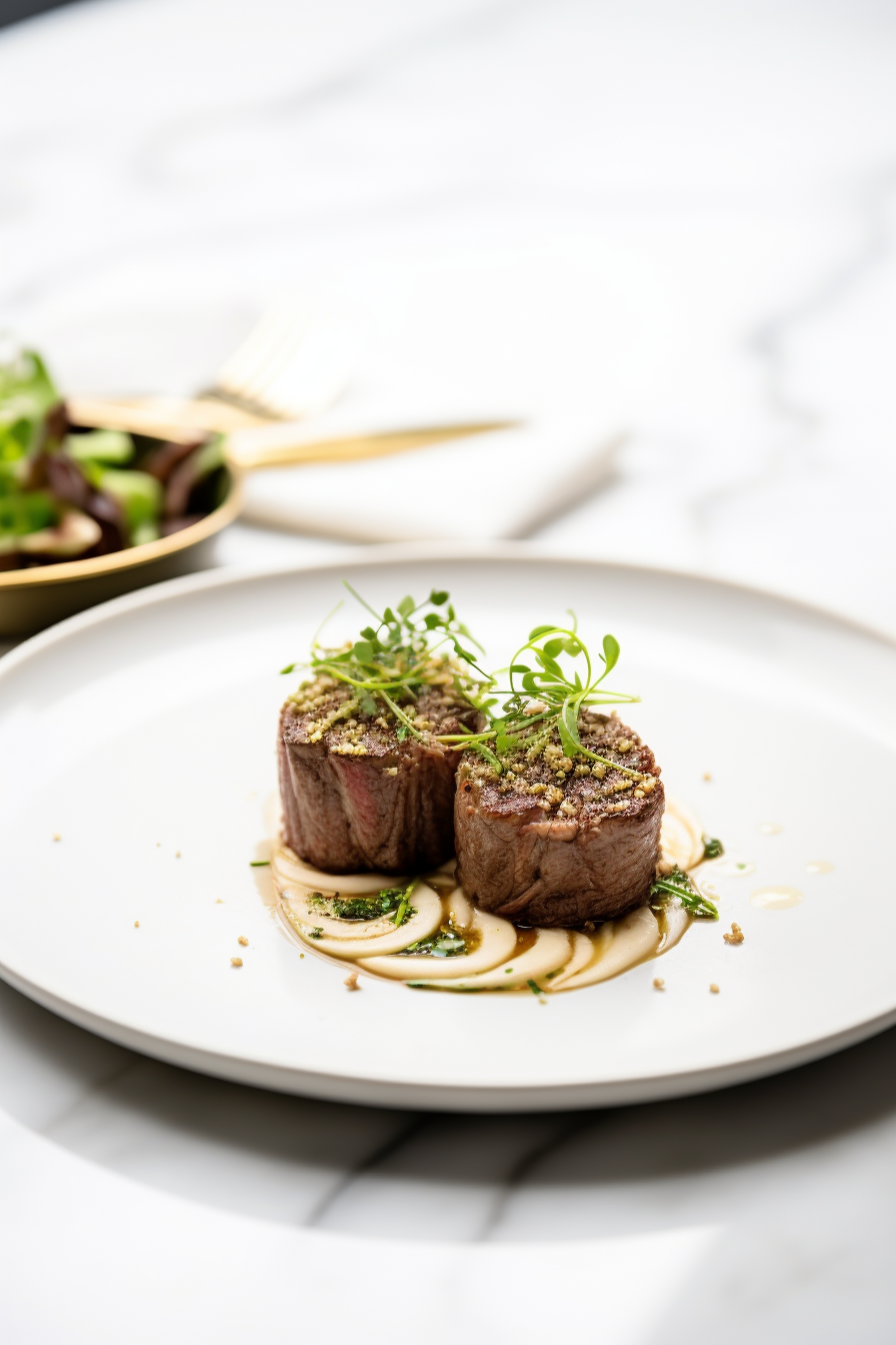 Preparing Keto Beef Wellington