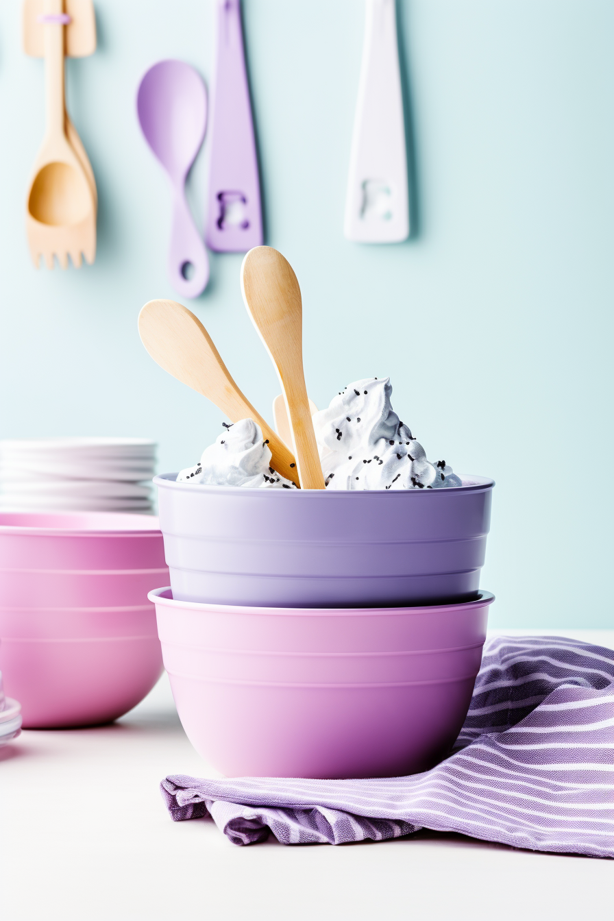 Keto Blueberry Lavender Ice Cream Ready to Serve
