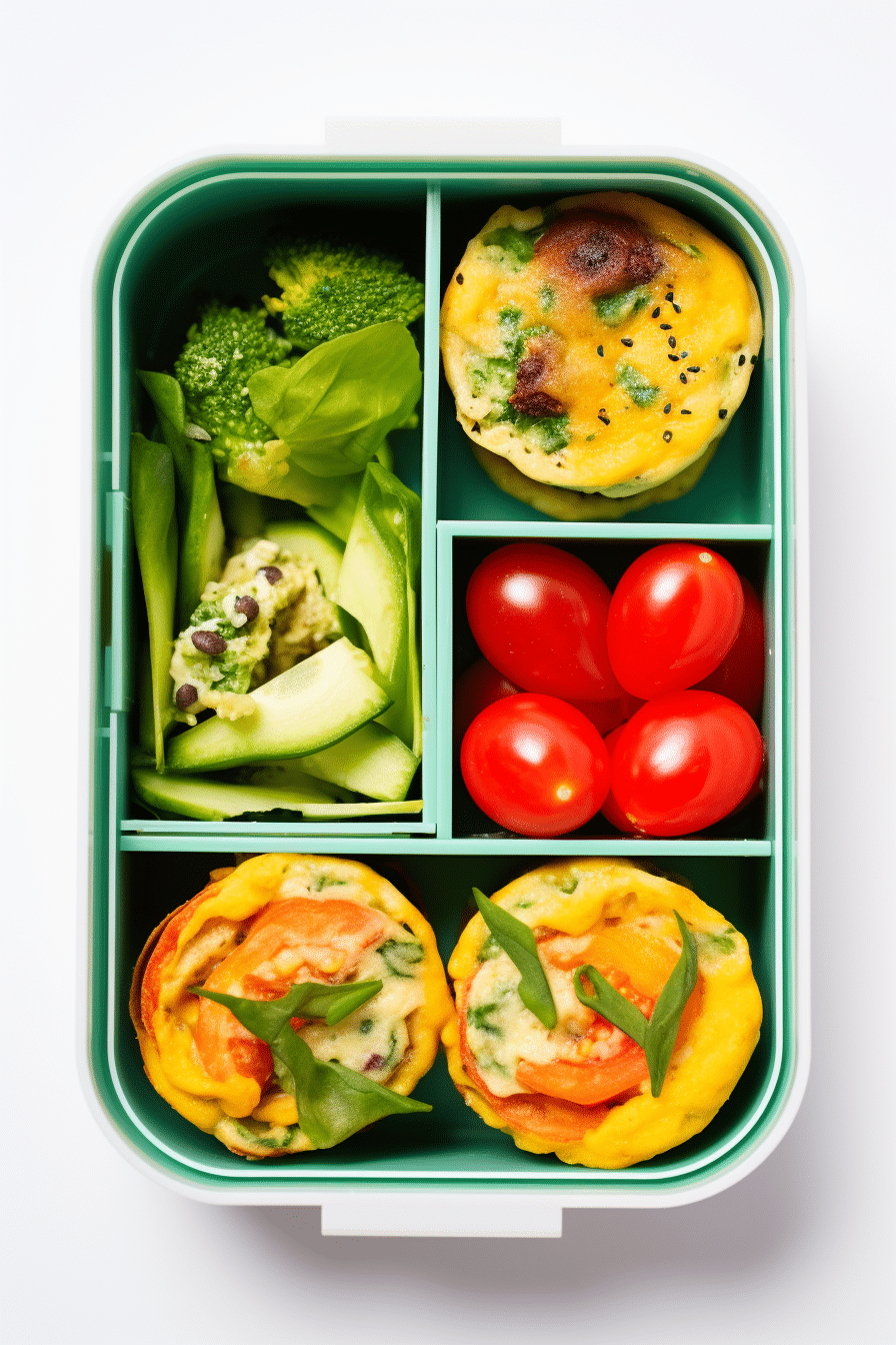 Keto Breakfast Bento Box Preparation