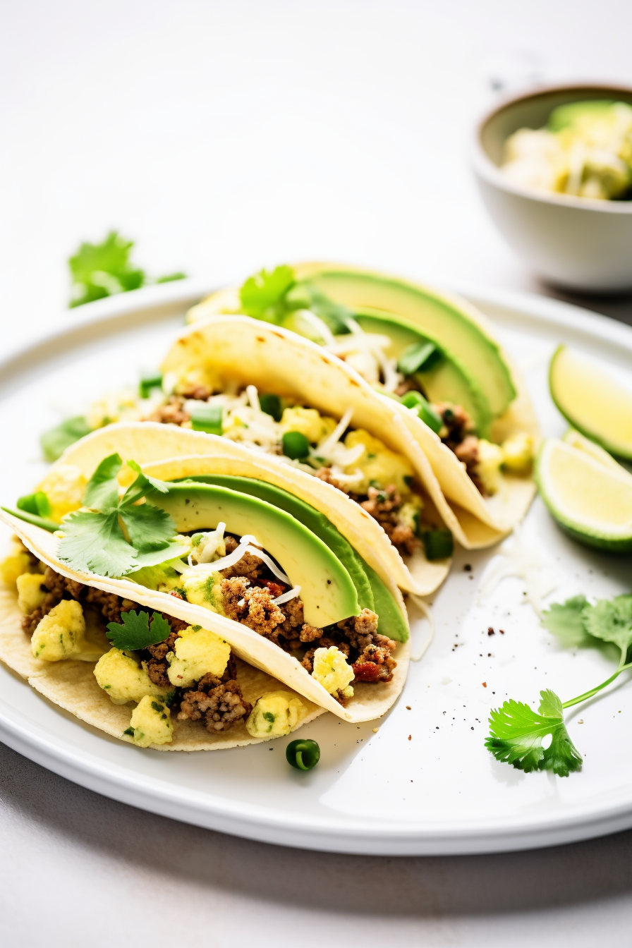 Keto Breakfast Tacos Ready to Eat